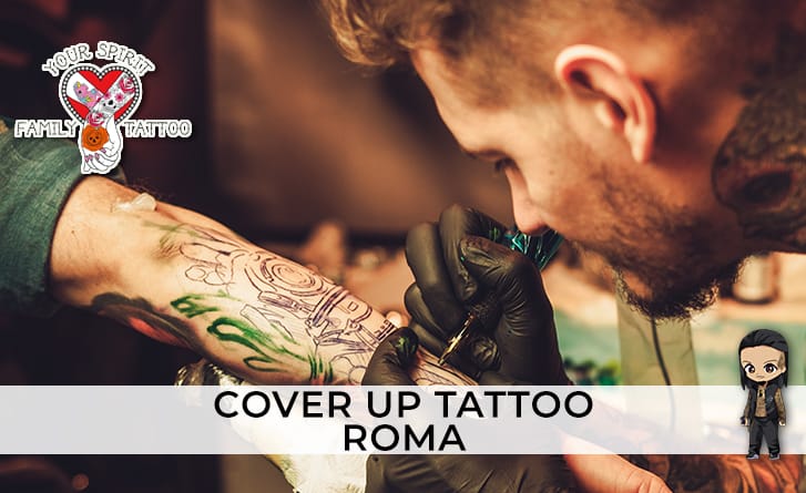 Cover up tattoo Roma